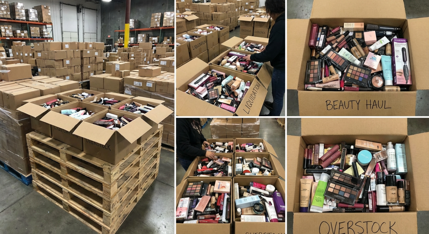 Beauty Liquidation Pallets