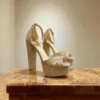 Buy Womens Gold Shoes Heels